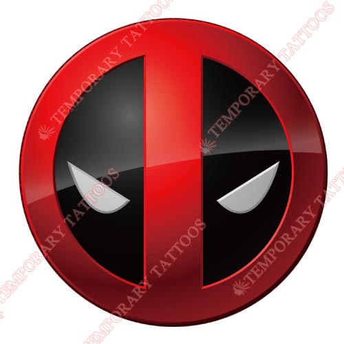 Deadpool Customize Temporary Tattoos Stickers NO.380